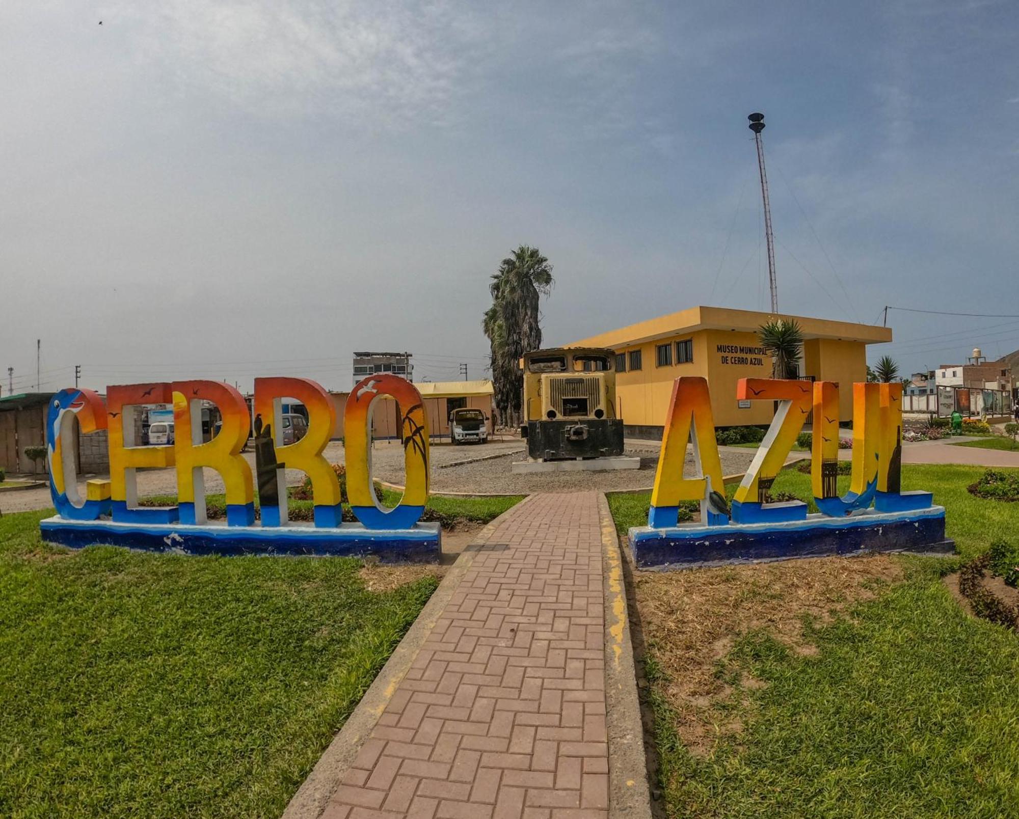 Hotel Hospedaje Rocio Del Mar Cerro Azul Exteriér fotografie